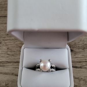 David Yurman 10mm pearl ring